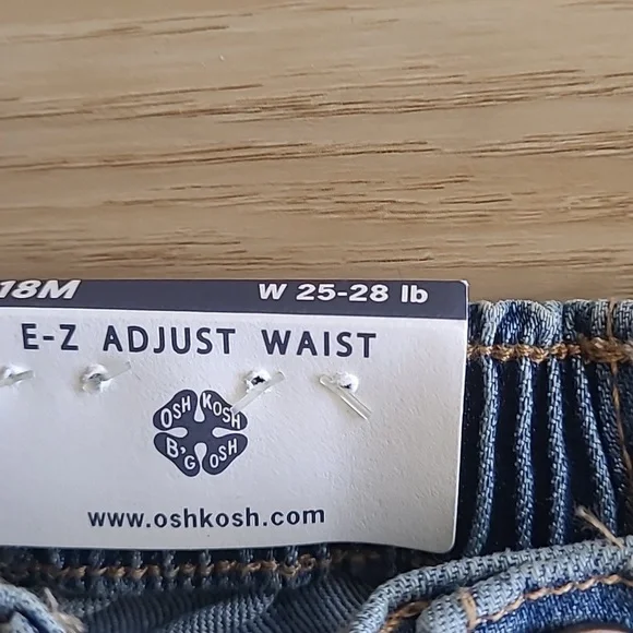 OshKosh Bgodh Denim Jacket and Jeans  for Kids Lot Of Two Size 2t, 18 M - Picture 9 of 9